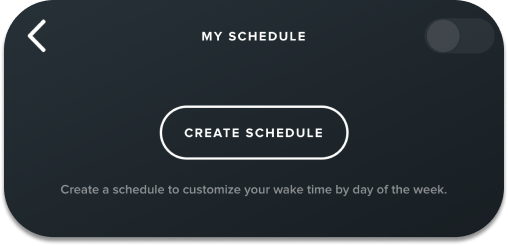 Setting the Haptic Alarm Using Sleep Planner